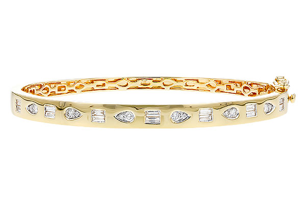 B283-20876: BANGLE .40 BAG .62 TW