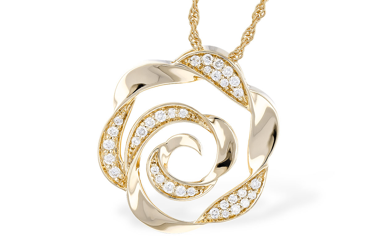 B283-21758: NECKLACE .20 TW