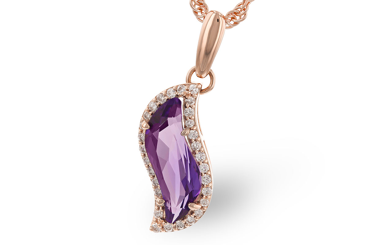 B283-22694: NECK 1.34 TW AMETHYST 1.48 TGW
