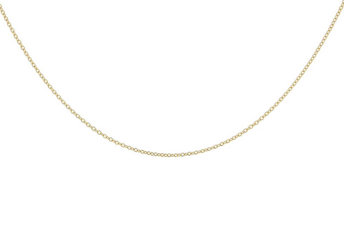 B283-25394: CABLE CHAIN (18IN, 1.3MM, 14KT, LOBSTER CLASP)