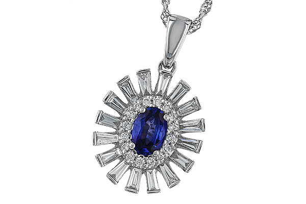 B283-26294: NECK .60 SAPPHIRE TW 1.12 TGW (6x4MM SAPP)