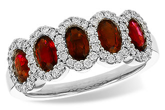 B283-26303: LDS WED RG 1.44 RUBY 1.80 TGW