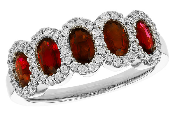 B283-26303: LDS WED RG 1.44 RUBY 1.80 TGW