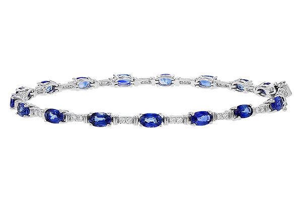 B284-11812: BRACELET 4.92 SAPPHIRE 5.24 TGW (7")