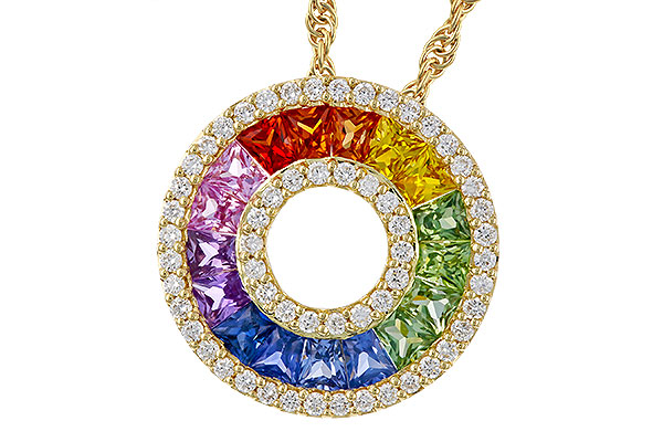 B284-12667: NECK 1.53 MULTI-COLOR SAPP 1.82 TGW