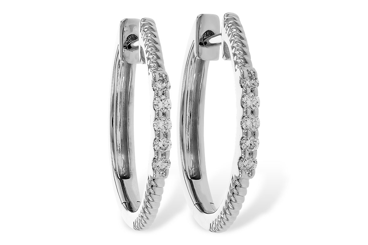 B284-14521: EARRINGS .11 TW