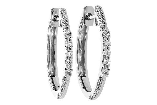 B284-14521: EARRINGS .11 TW