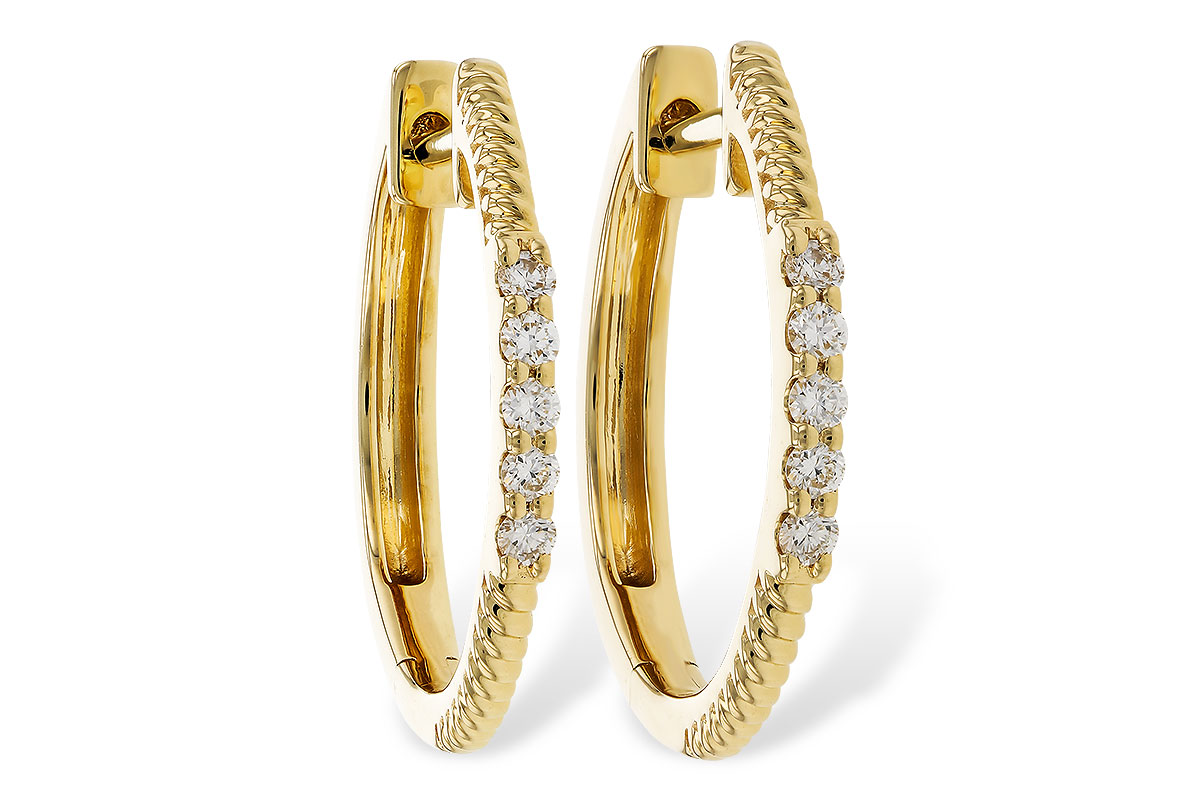 B284-14521: EARRINGS .11 TW