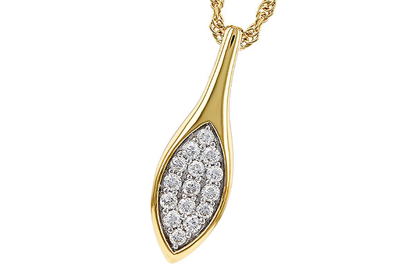 B284-16358: NECKLACE .20 TW