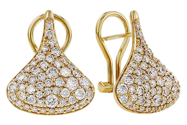 B284-17258: EARRINGS 2.00 TW