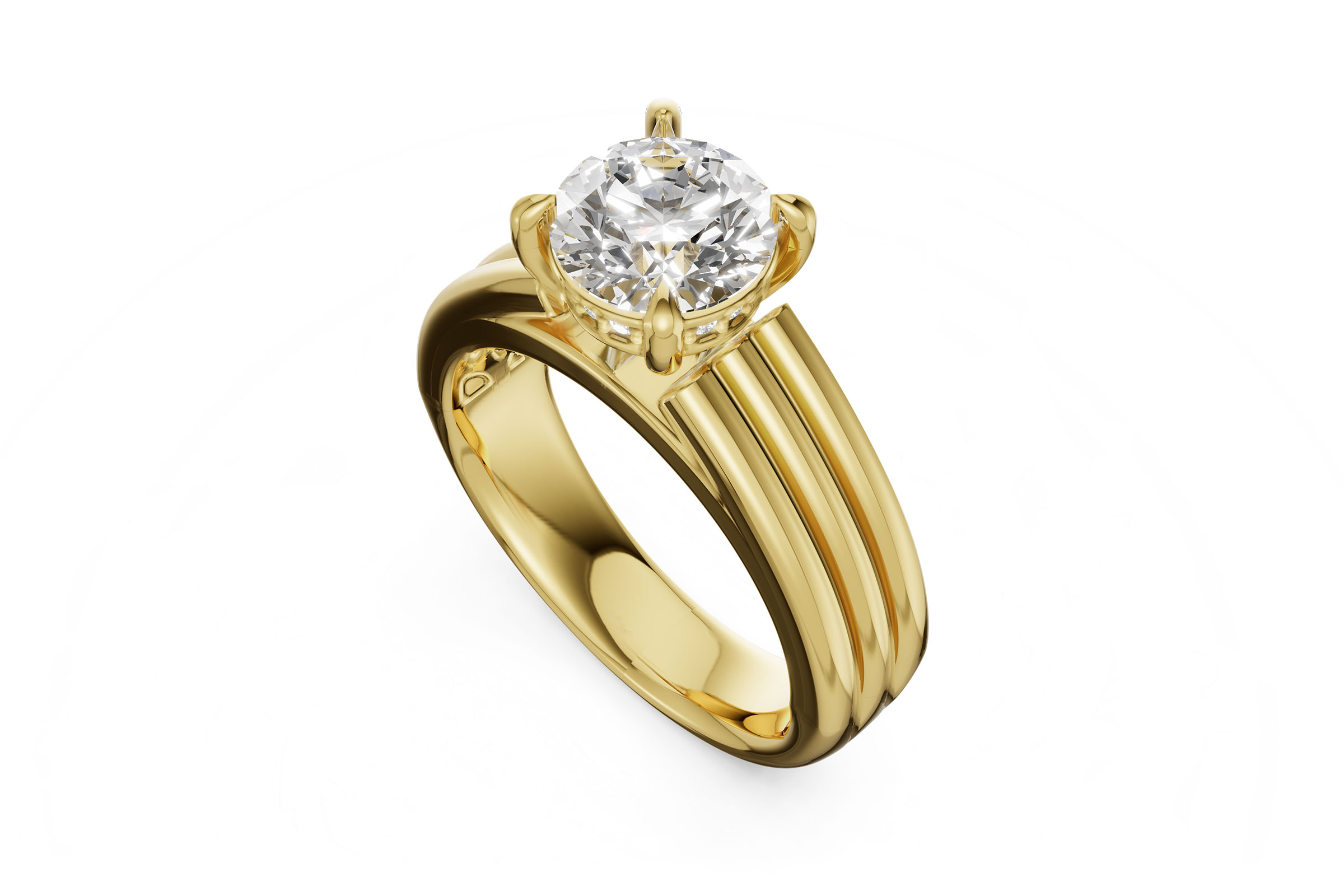 B285-00903: LDS SEMI DIA RG .04 TW