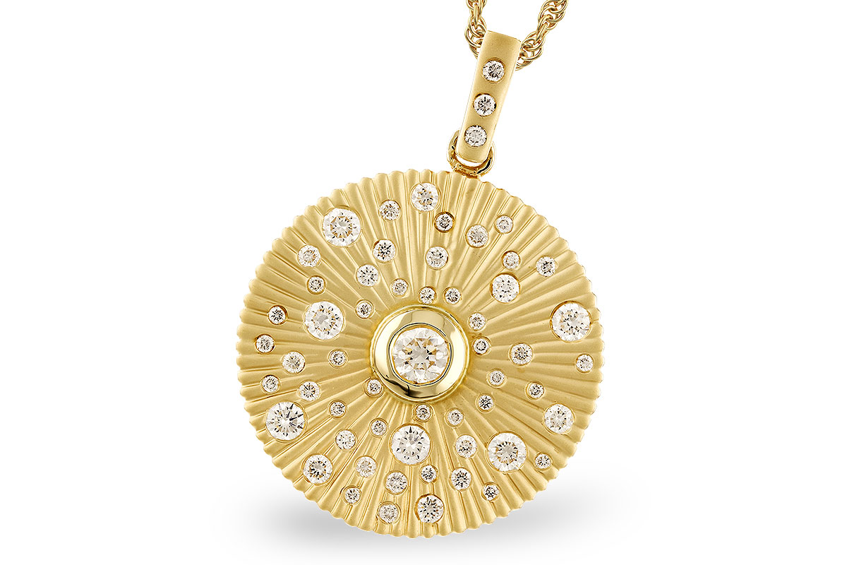 C193-24503: NECKLACE .73 TW