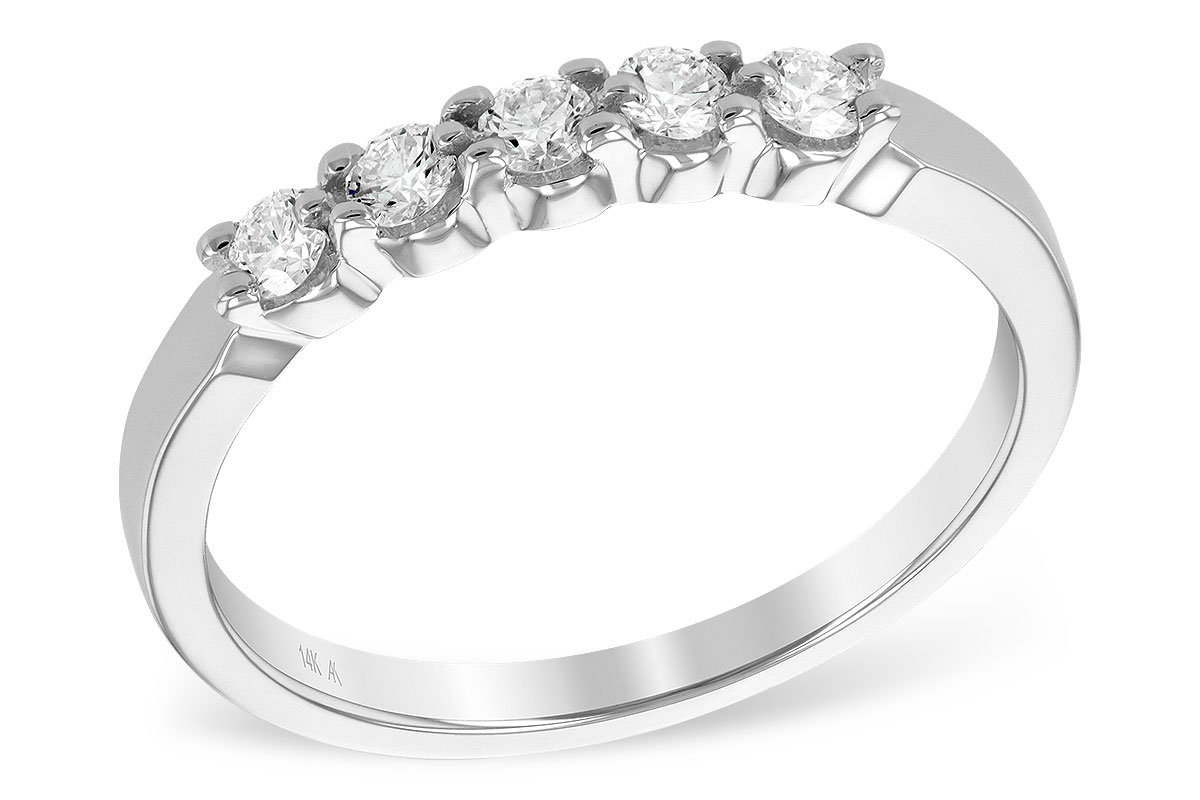 C195-04467: LDS DIA WED RG .25 TW (5 STONES)
