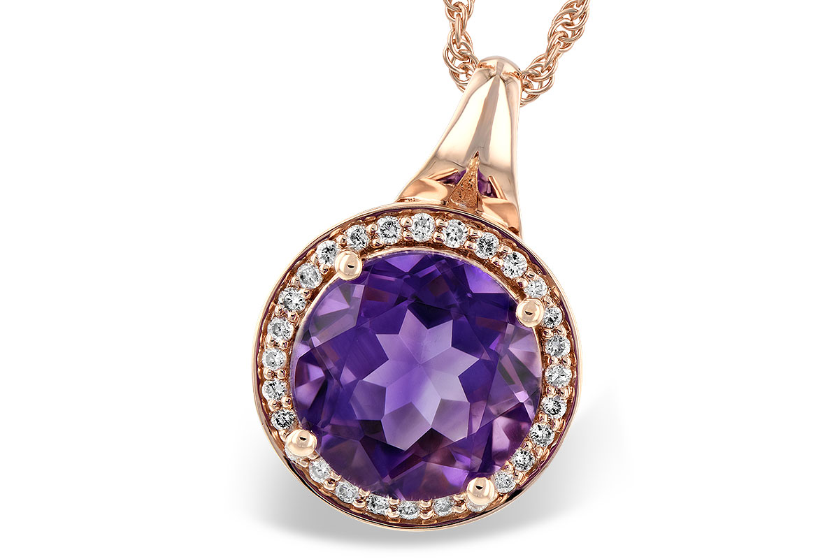 C195-05376: NECK 3.36 AMETHYST 3.50 TGW
