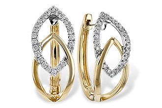 C198-71803: EARRINGS .25 TW