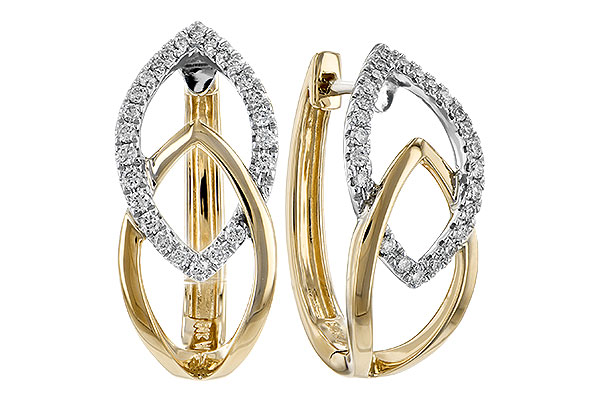 C198-71803: EARRINGS .25 TW