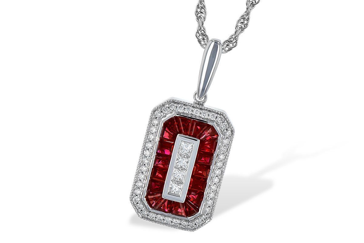 C199-58167: NECK 1.09 RUBY 1.42 TGW