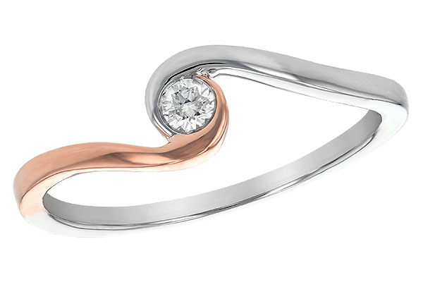 C199-60876: E198-69012 W/ ROSE GOLD TRIM .07 BR
