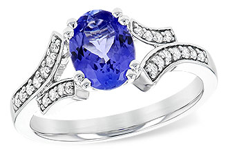 C199-61812: LDS RG 1.15 TANZANITE 1.30 TGW