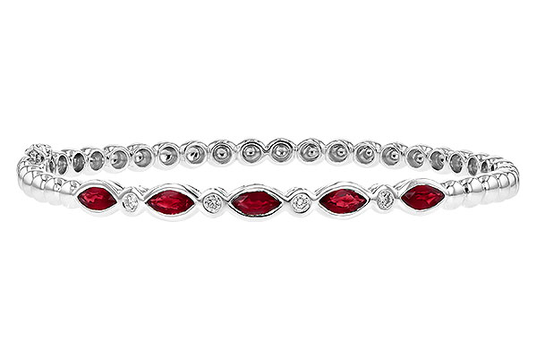 C199-62685: BANGLE 1.50 RUBY 1.63 TGW