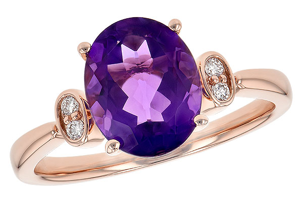 C199-63548: LDS RG 2.10 AMETHYST 2.16 TGW (10x8MM AMY)