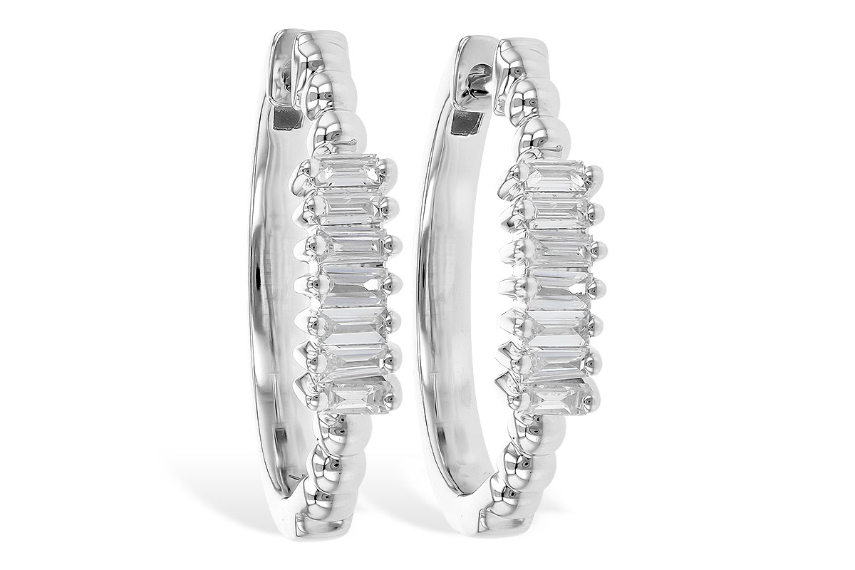 C282-32703: EARR .20 TW BAGUETTES