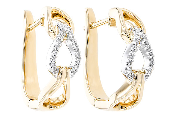 C282-35430: EARRINGS .15 TW