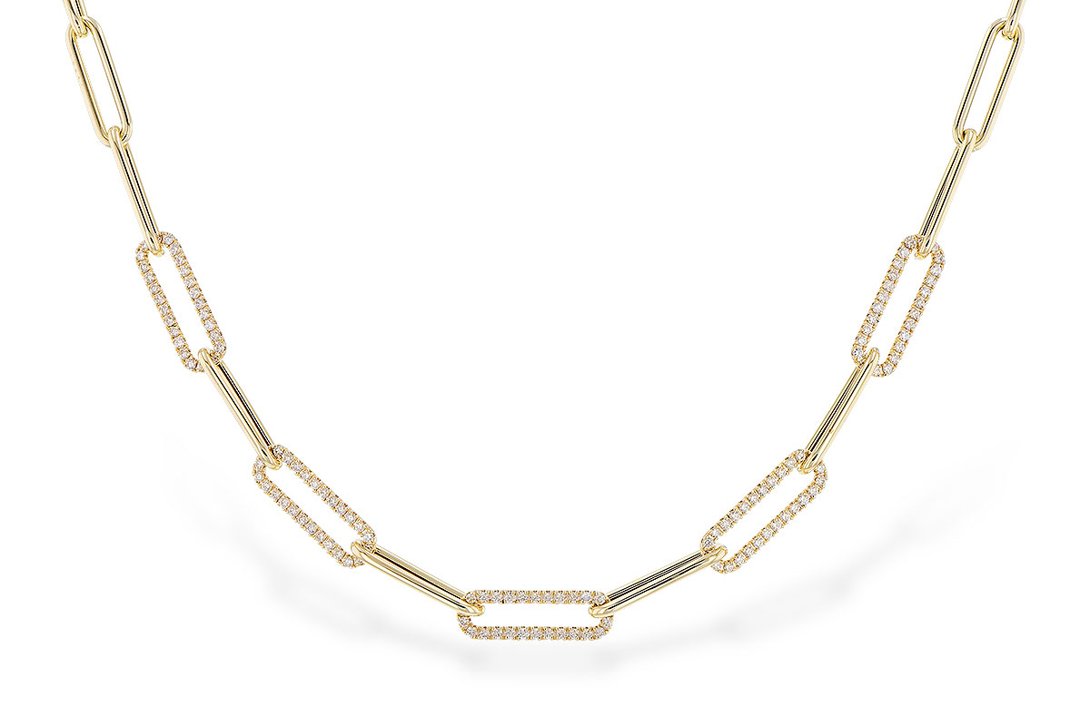 C283-19076: NECKLACE 1.00 TW (17 INCHES)