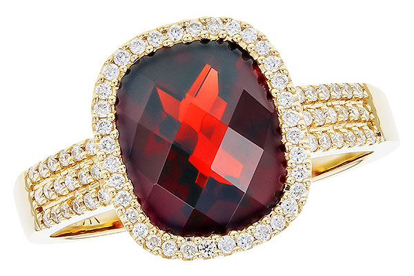 C283-20876: LDS RG 3.25 GARNET 3.43 TGW
