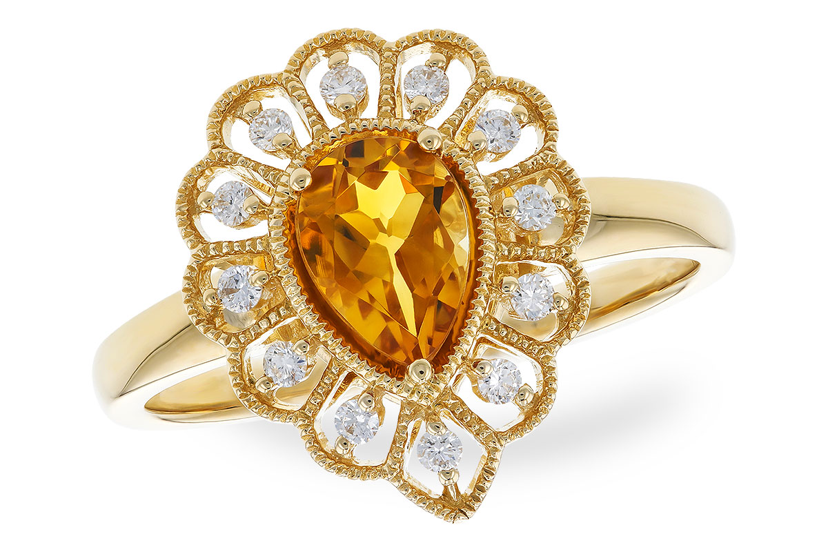 C283-21803: LDS RG .62 CITRINE .75 TGW (7x5MM CIT)