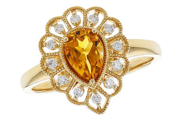 C283-21803: LDS RG .62 CITRINE .75 TGW (7x5MM CIT)