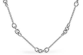 C283-24530: TWIST CHAIN (18IN, 0.8MM, 14KT, LOBSTER CLASP)