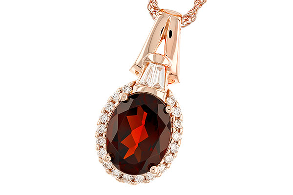 C283-25403: NECK 1.82 GARNET 2.02 TGW (9x7MM GAR)