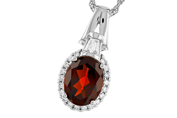 C283-25403: NECK 1.82 GARNET 2.02 TGW (9x7MM GAR)