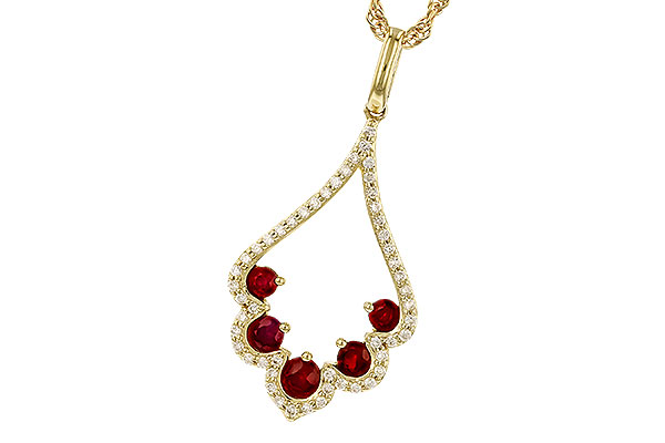 C283-27230: NECK .34 RUBY .53 TGW