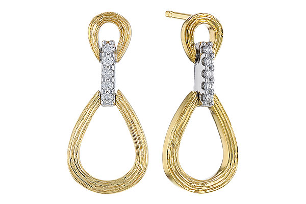 C284-10848: EARRINGS .07 TW