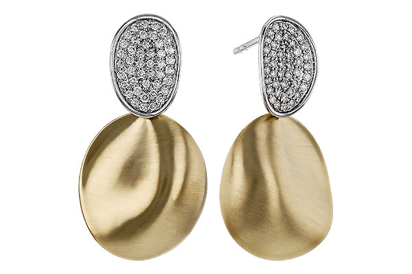 C284-10885: EARRINGS .38 TW