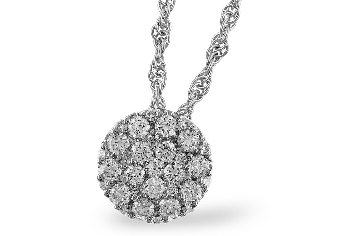 C284-12639: NECKLACE .25 TW