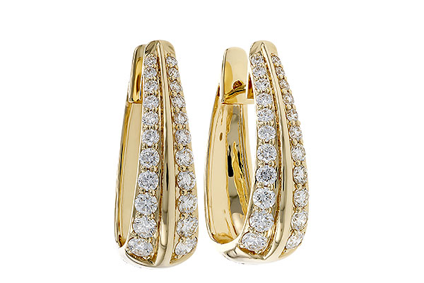 C284-12721: EARRINGS 1.50 TW