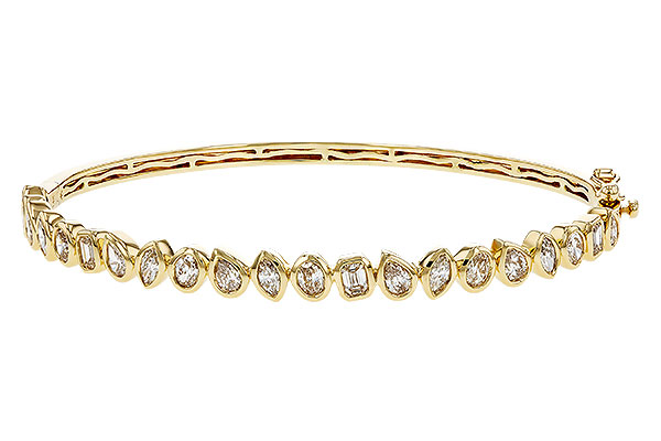 C284-17230: BANGLE 1.65 TW FANCY CUT DIAS