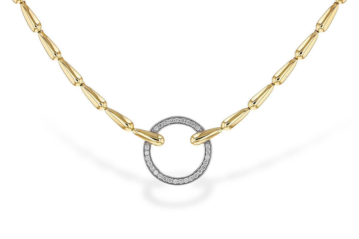 C284-18130: NECKLACE .33 TW (17")
