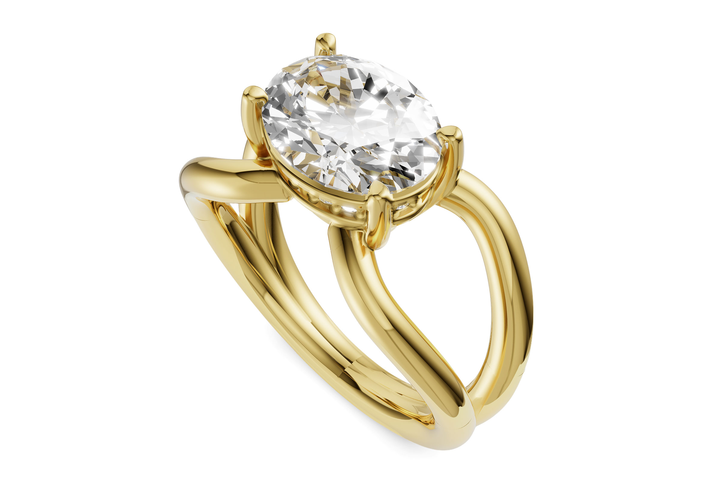 C285-00894: LDS SEMI DIA RG .08 TW