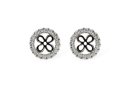 D196-86294: EARRING JACKETS .30 TW (FOR 1.50-2.00 CT TW STUDS)