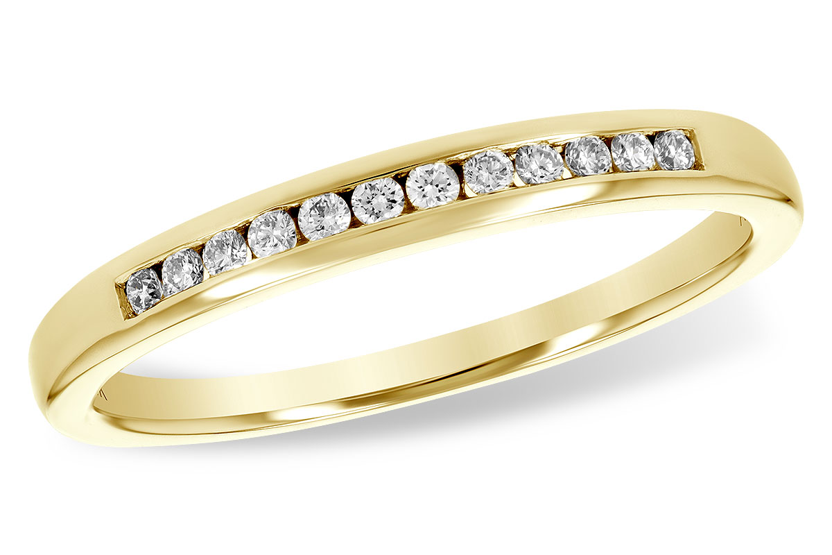 D197-80876: LDS WED RG .12 TW (12 STONES)