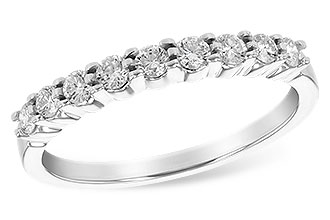 D198-69085: LDS WED RG .33 TW (9 STONES)