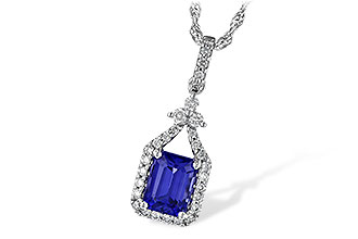 D199-55394: NECK 1.42 TANZANITE 1.72 TGW