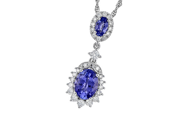 D199-60903: NECK 1.26 TW TANZANITE 1.60 TGW
