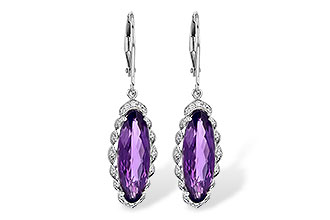 D199-62639: EARR 4.75 AMETHYST 4.90 TGW