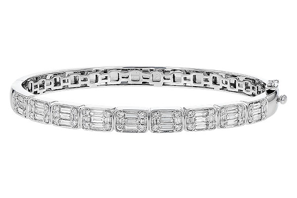 D282-30876: BANGLE 1.25 TW BAGUETTES
