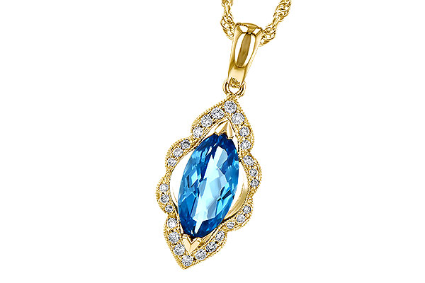 D282-34530: NECK 1.26 BLUE TOPAZ 1.37 TGW